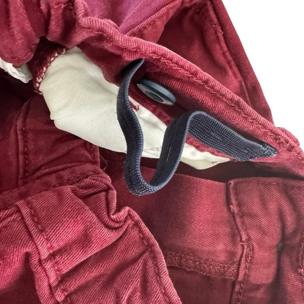 The Children’s Place Boys Uniform Stretch Skinny Chino Pants Burgundy Slim 16